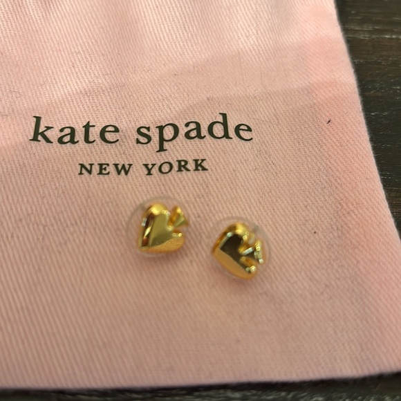Kate Spade gold earrings - Picture 2 of 2